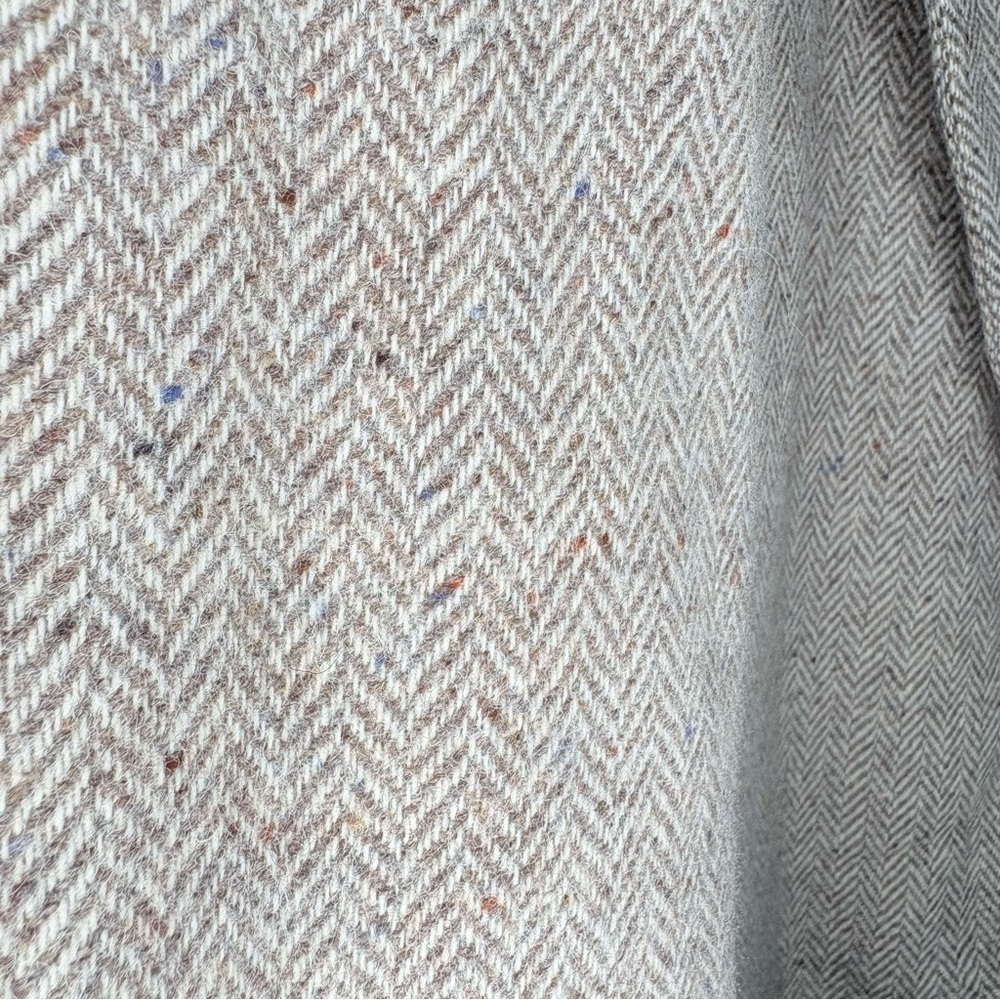 Farah Wool Herringbone Tweed Blazer 42L β Speckled Donegal Look - Picture 7 of 14